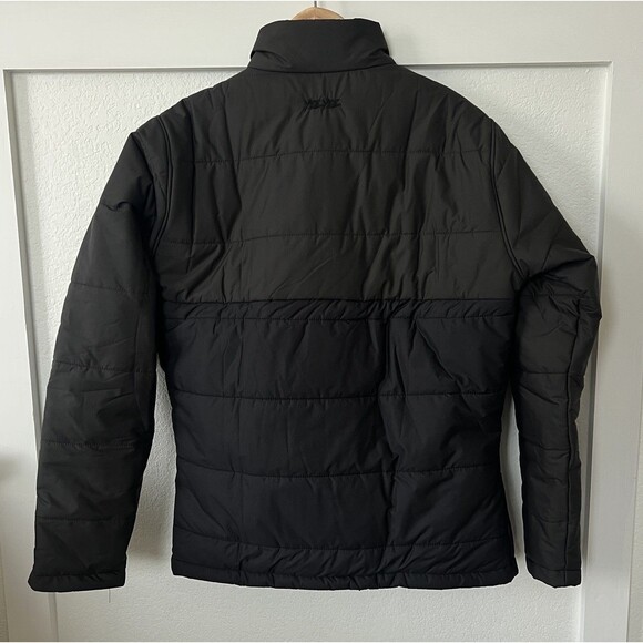 Yee Yee Men’s Medium Black Puffer Quilted Jacket Full Zip Insulated - Picture 2 of 7